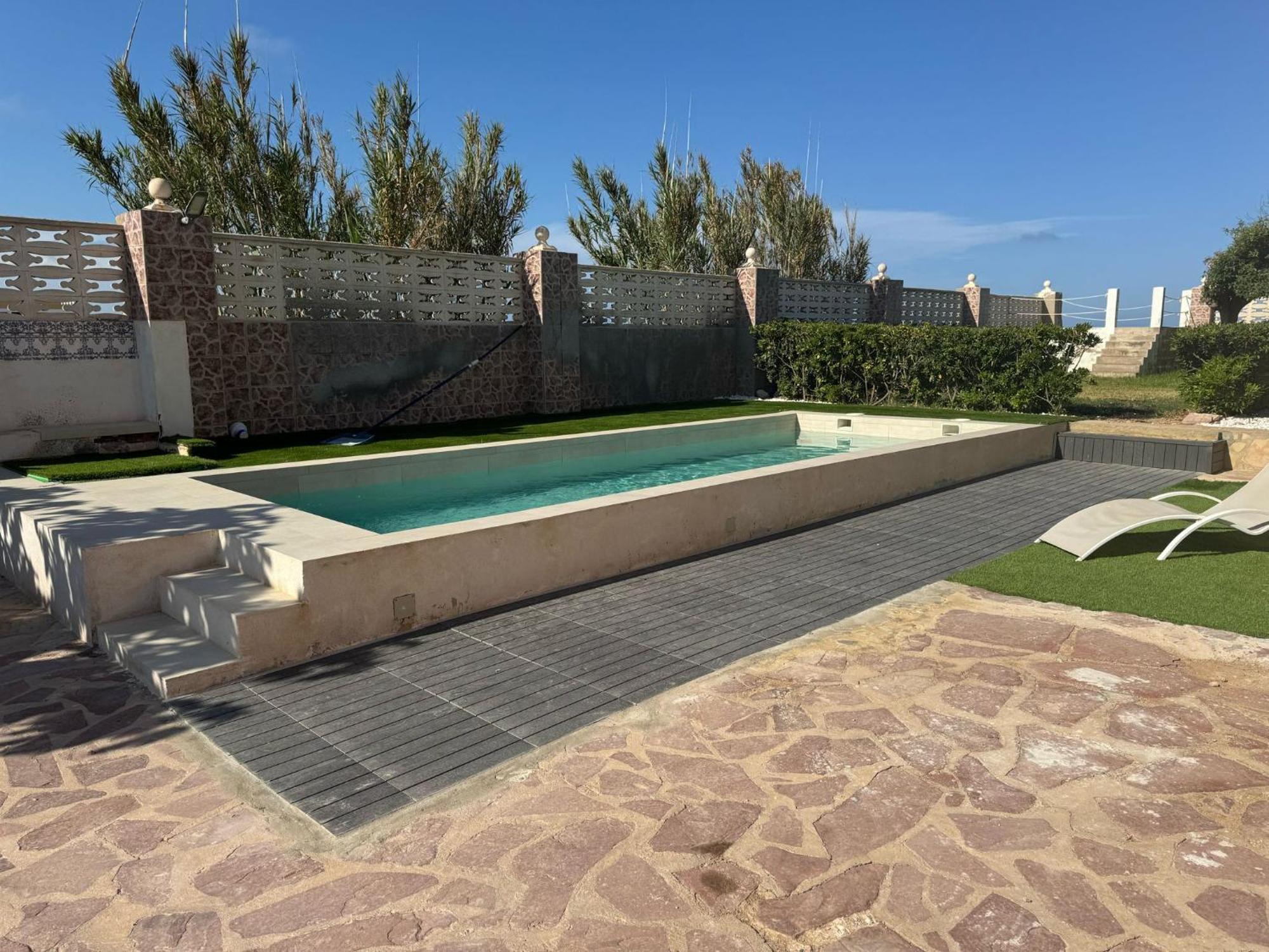 Oasis En La Playa: Piscina Y Relax Villa กูลเญรา ภายนอก รูปภาพ